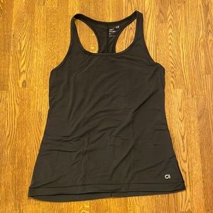 GAPFit Breathe Racerback Tank Top - Black